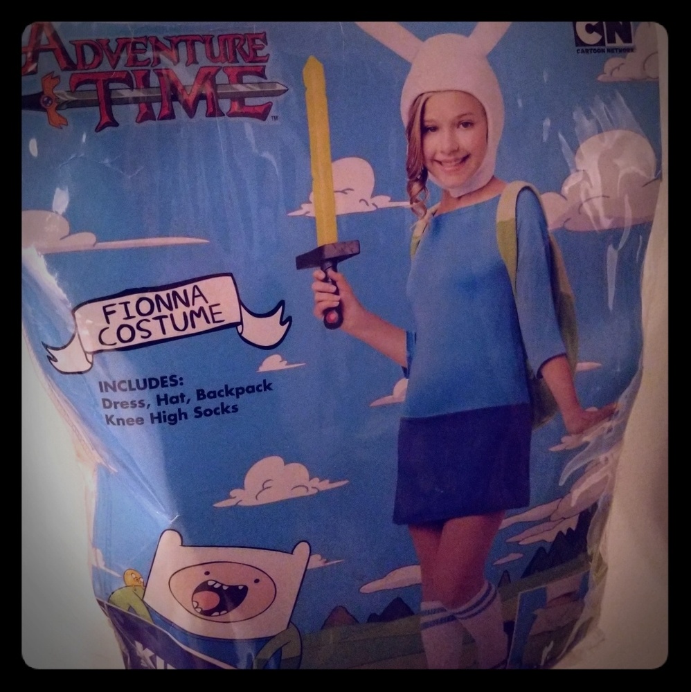 Adventure Time Fionna Girls Costume